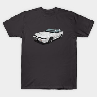 1989 Mitsubishi Starion EX Widebody Turbo in white T-Shirt